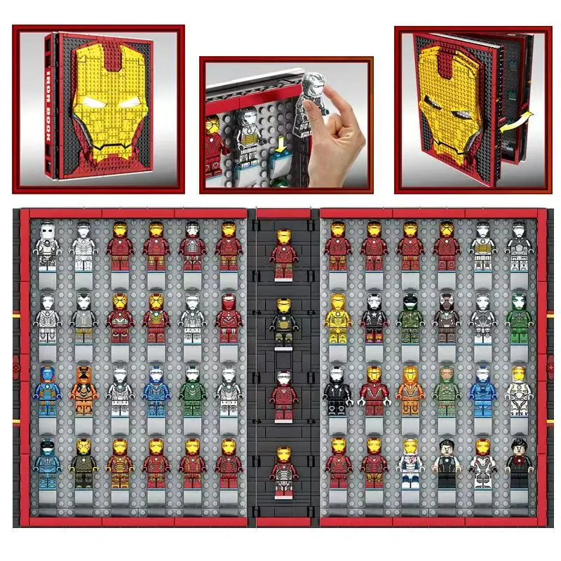 In Stock 2610+pcs Iron Man Mem - đánh giá và giá Model Kit Iron Man