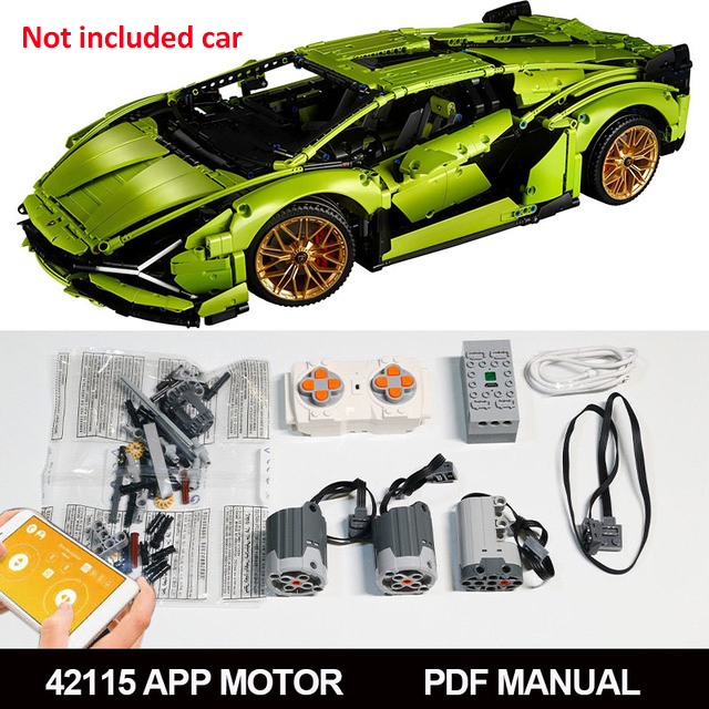 Đèn LED Ứng Dụng Điều Khiển Độ - đánh giá và giá Model Kit Lamborghini
