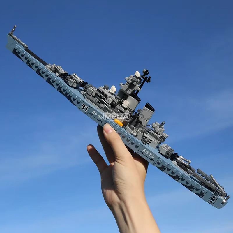 630pcs USS Missouri BB-63 Buil - đánh giá và giá Model Kit Uss Missouri