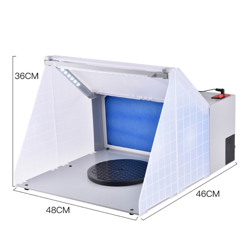 Model Kit Spray Painting Booth - đánh giá và giá Paint Model Kit