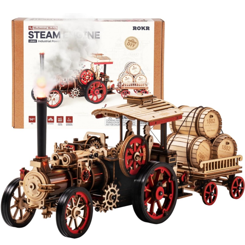 Robotime Rokr Car Model Buildi - đánh giá và giá Model Kit Locomotive