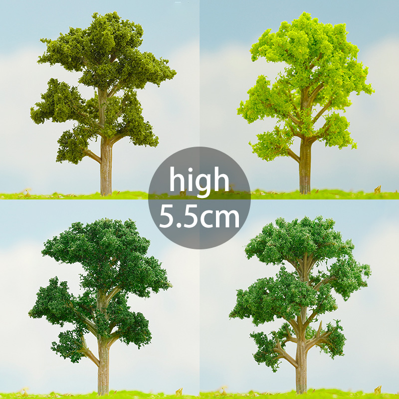 10pcs 5.5CM Trees Model Train  - đánh giá và giá Model Kit Locomotive