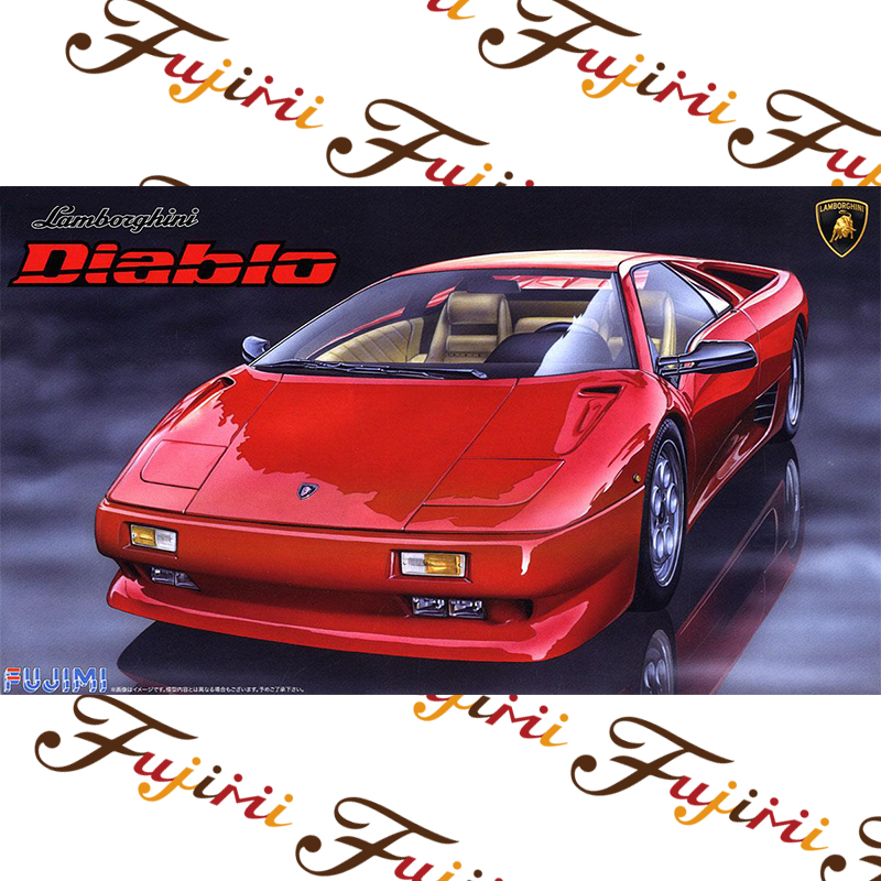 Static Assembled Car Model Fuj - đánh giá và giá Model Kit Lamborghini
