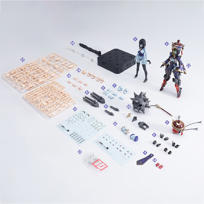 Hexa Gear Official – Metata Ec - đánh giá và giá Model Kit Zombie Girl