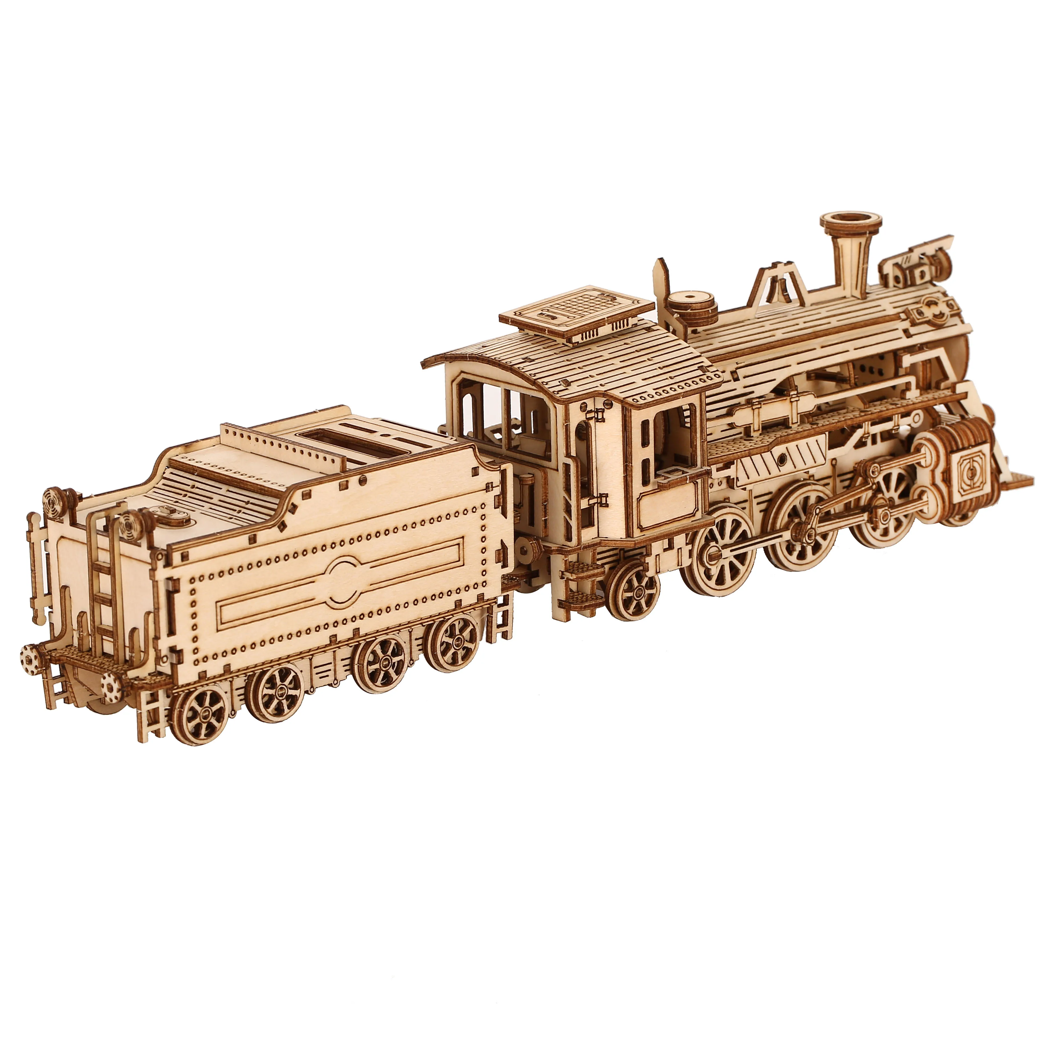 Locomotive 3D Wooden Puzzle Sc - đánh giá và giá Model Kit Locomotive