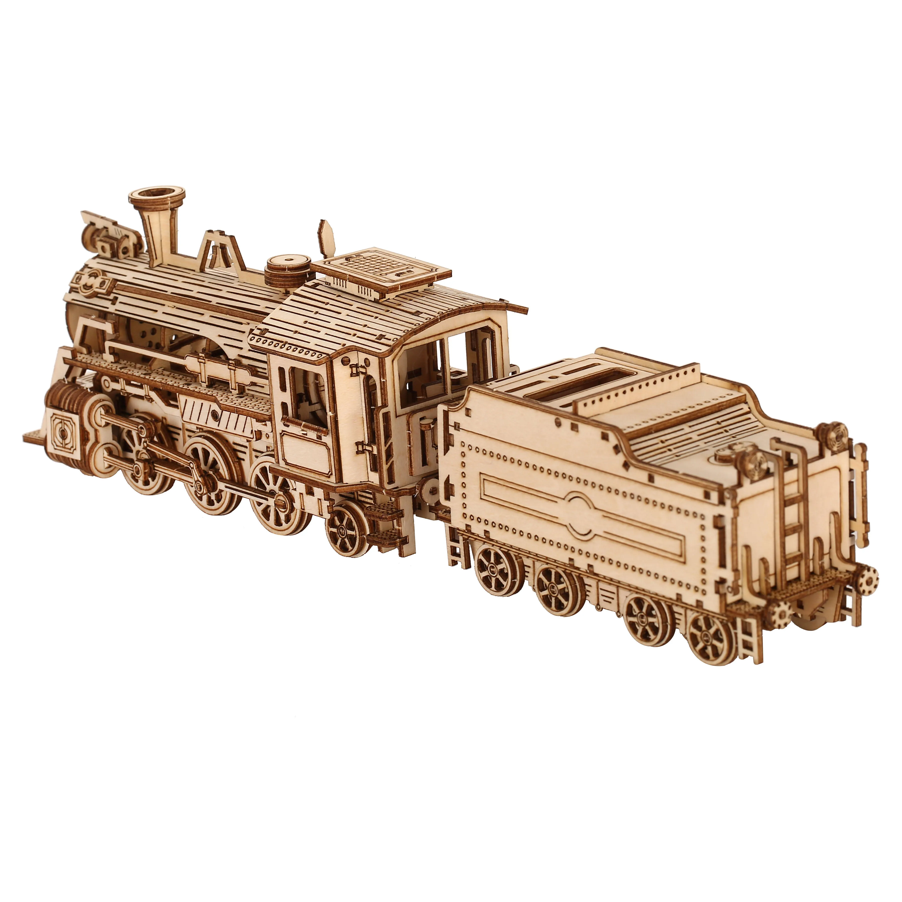 Locomotive 3D Wooden Puzzle Sc - đánh giá và giá Model Kit Locomotive