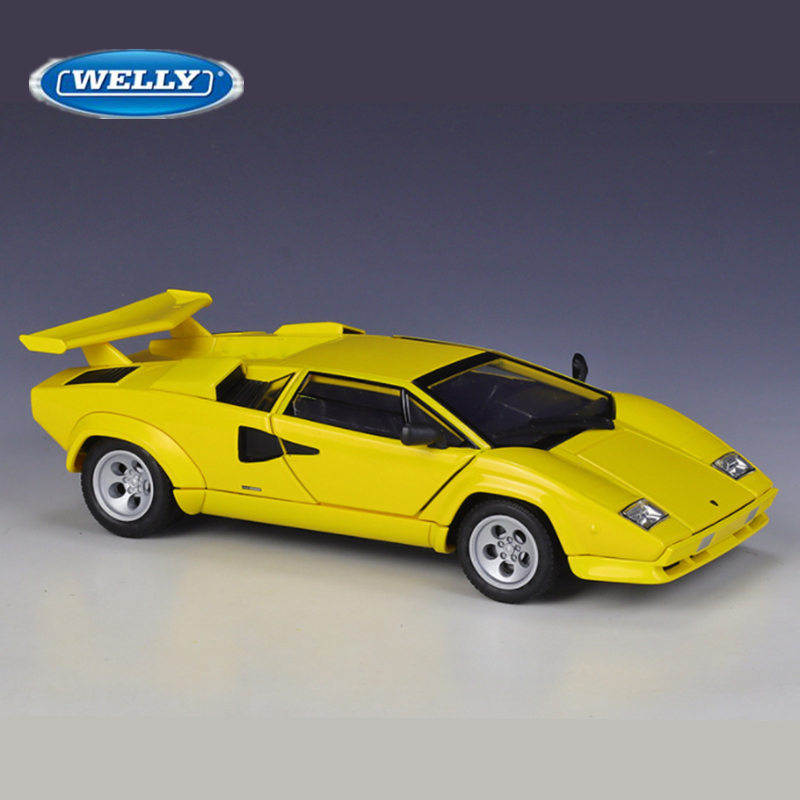 Welly1:24 Lamborghini Countach - đánh giá và giá Model Kit Lamborghini
