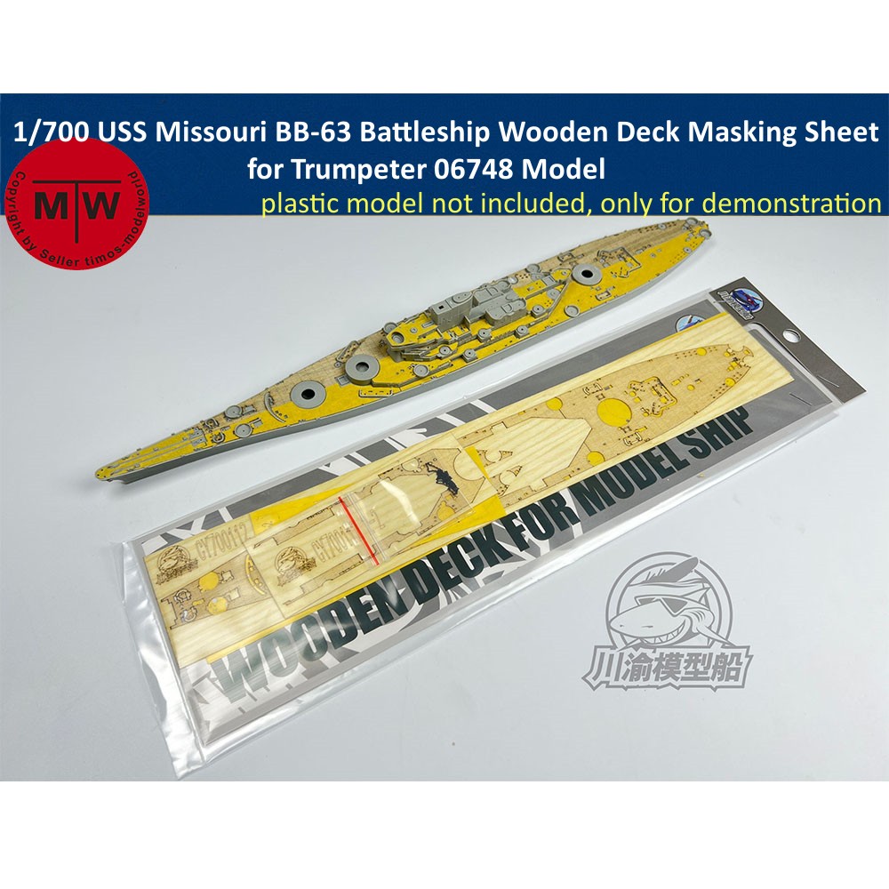 1/700 Scale USS Missouri BB-63 - đánh giá và giá Model Kit Uss Missouri