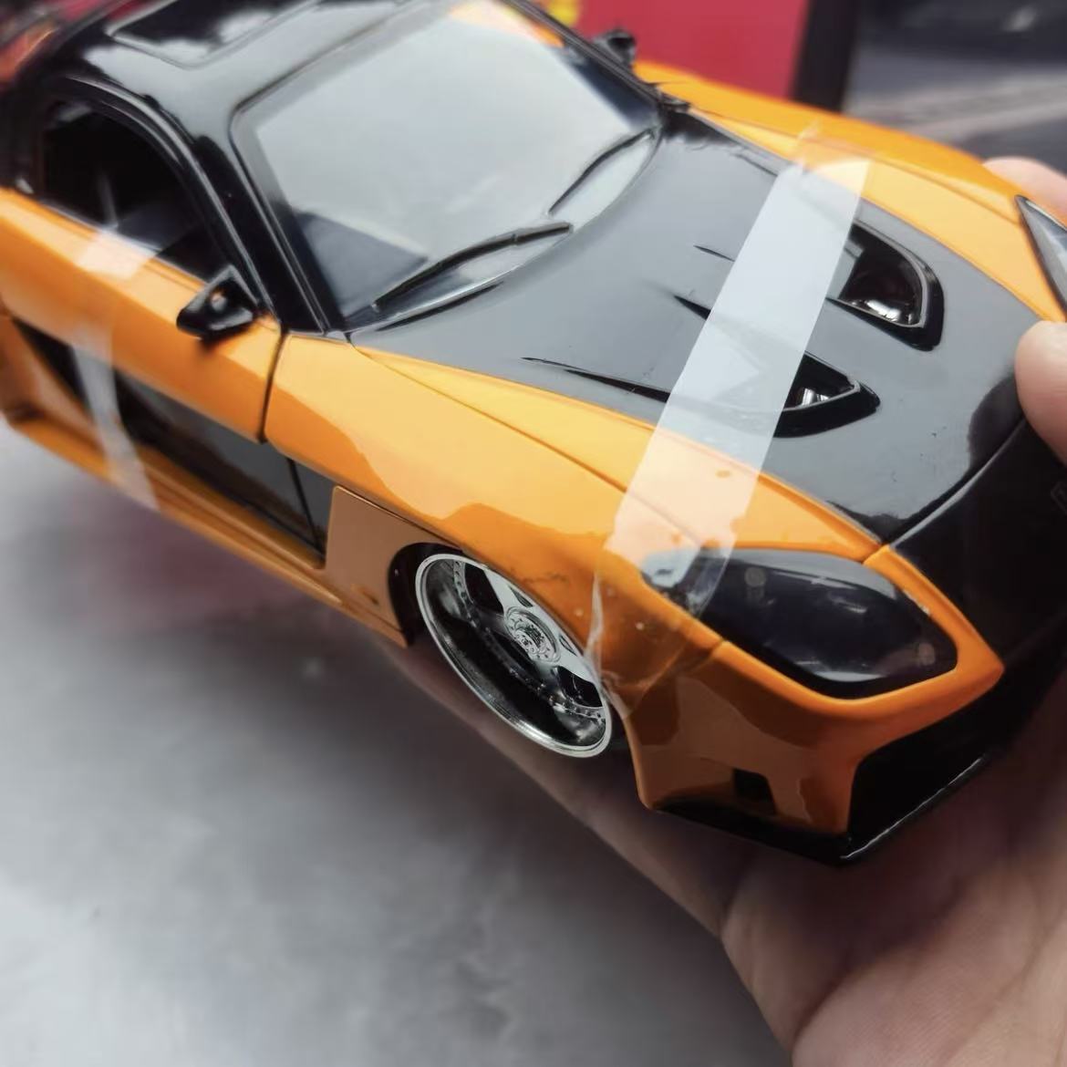 JADA 1:24 Tokyo Drift Han RX7  - đánh giá và giá Model Kit Lamborghini
