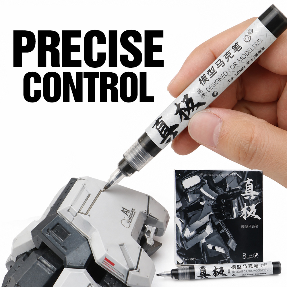 1/8 Pcs Model Marker Set Model - đánh giá và giá Model Kit Markers