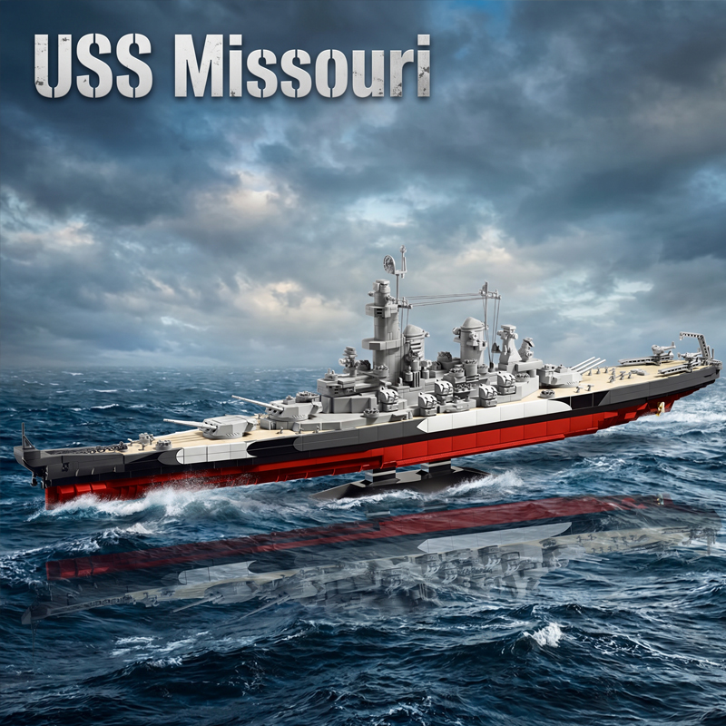 2568PCS USS Missouri Battleshi - đánh giá và giá Model Kit Uss Missouri