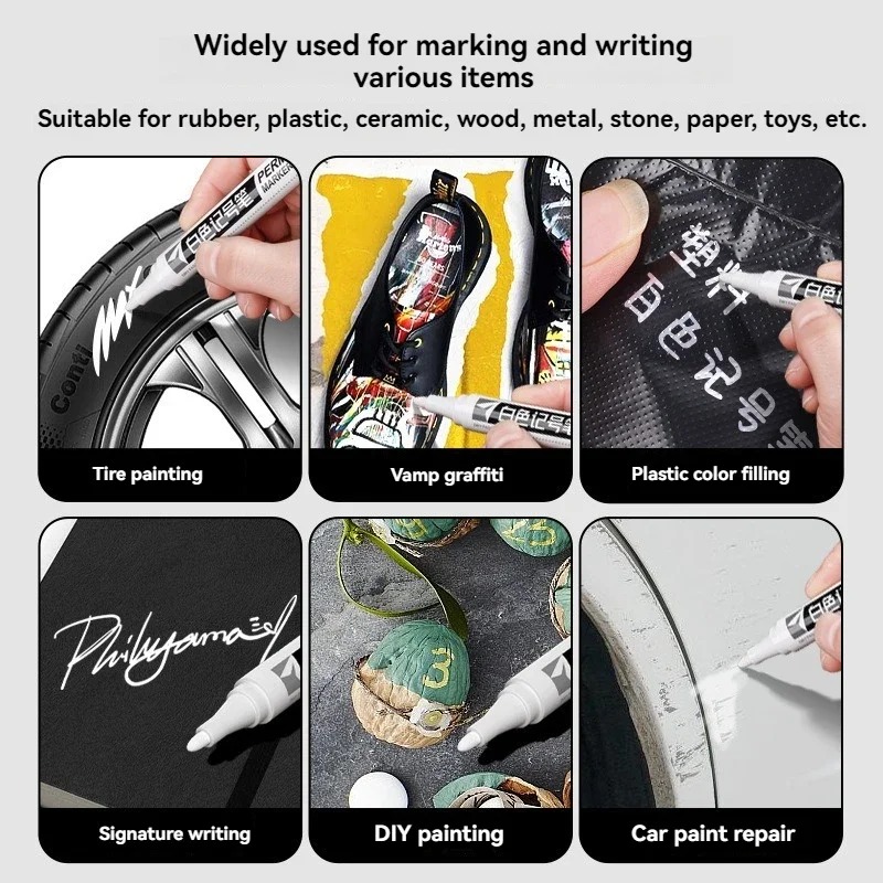 1/3/5pcs White Marker Paint Pe - đánh giá và giá Model Kit Markers