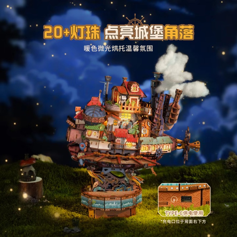 Genuine Travel Vessel Howl's M - đánh giá và giá Model Kit Centaur
