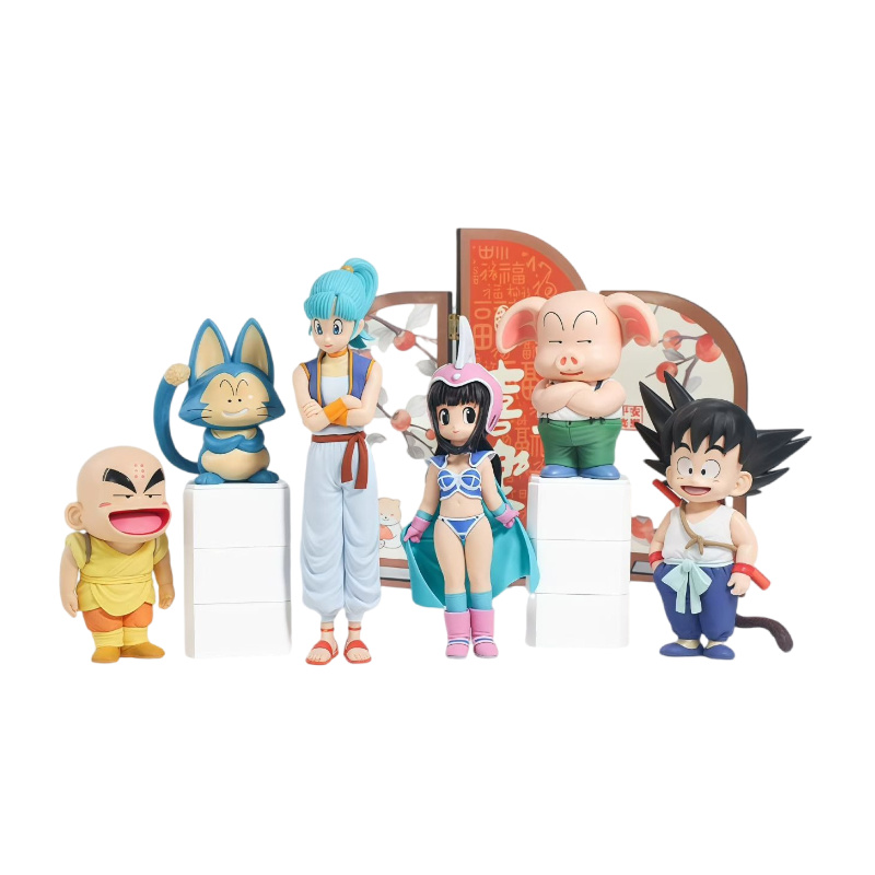 6pcs/Set Anime Dragon Ball Z A - đánh giá và giá Model Kit Zoid
