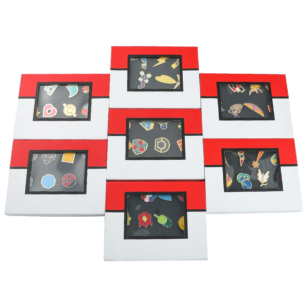 Pokemon Gym Badges Kanto Johto - đánh giá và giá Model Kit Pokemon